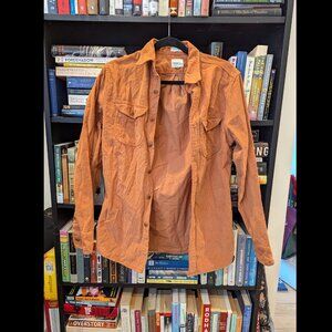 J Crew Corduroy Button-Up